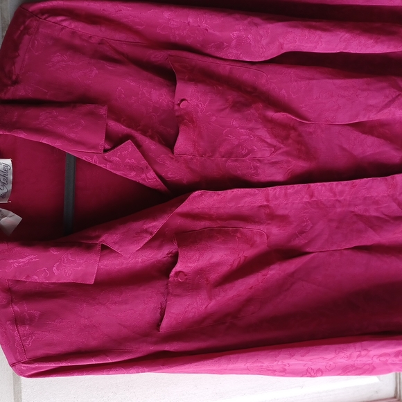 Peters and Ashley Pink Satin Floral Design 💗 size 14 - Picture 3 of 7